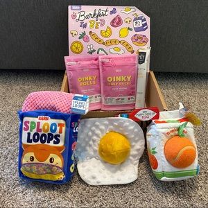 NWT Barkfest In Bed BarkBox